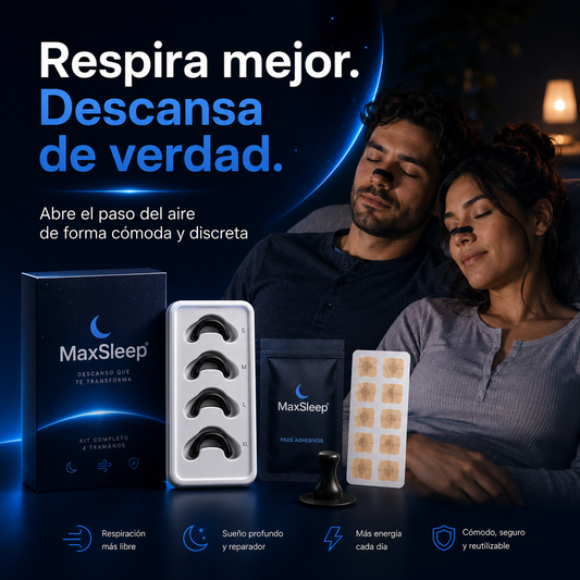 Tiras Antironquidos - MaxSleep