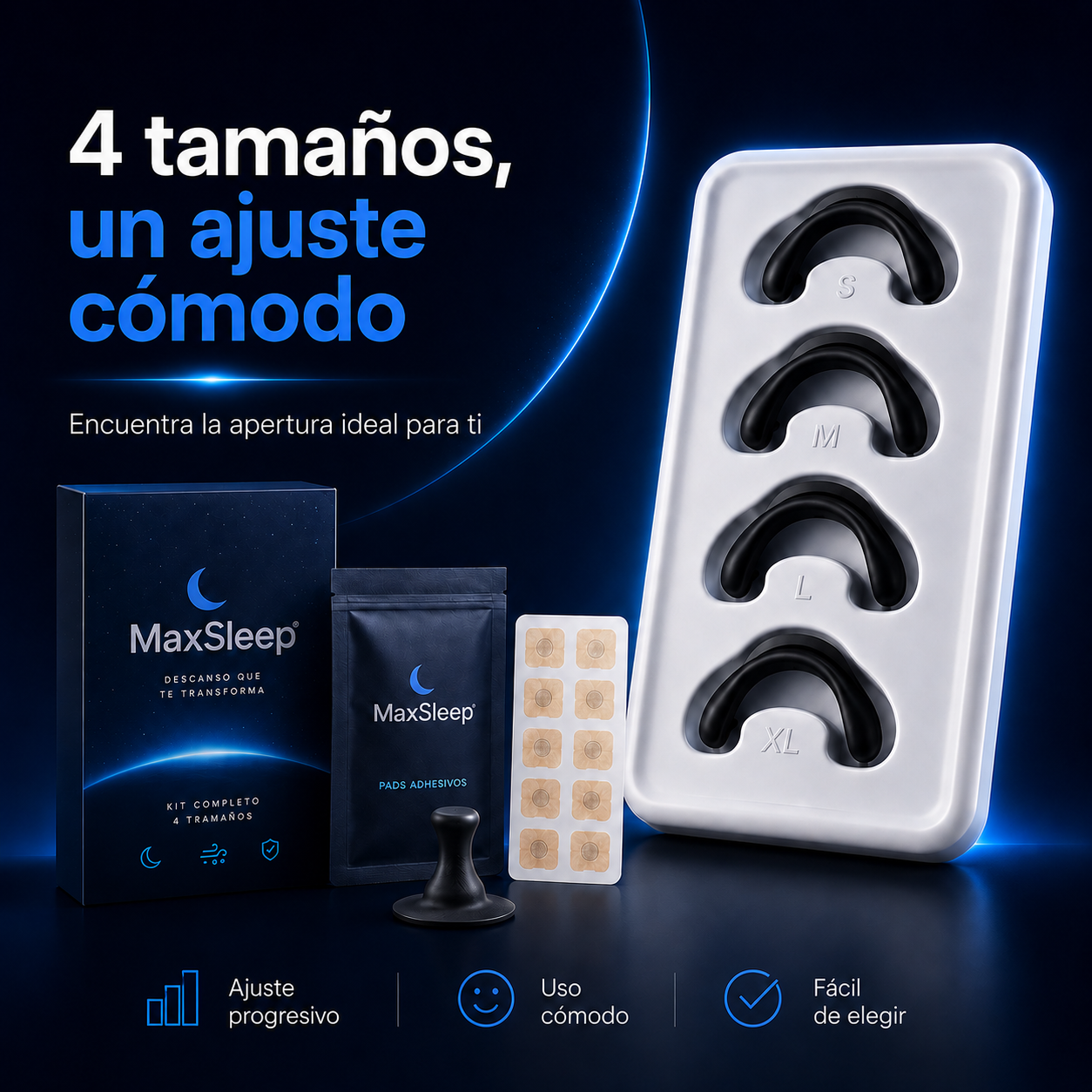 Tiras Antironquidos - MaxSleep