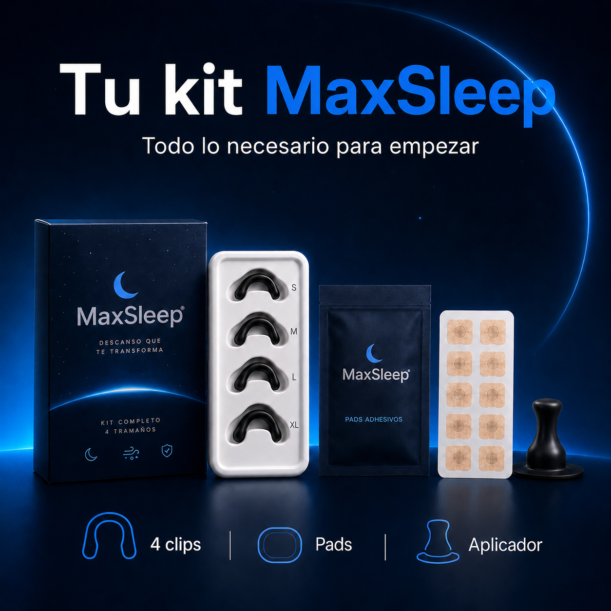 Tiras Antironquidos - MaxSleep