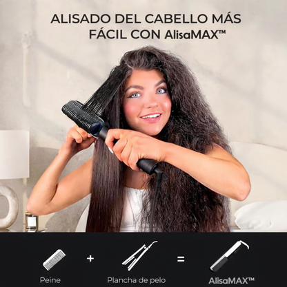 Cepillo Alisador Iónico - AlisaMAX™