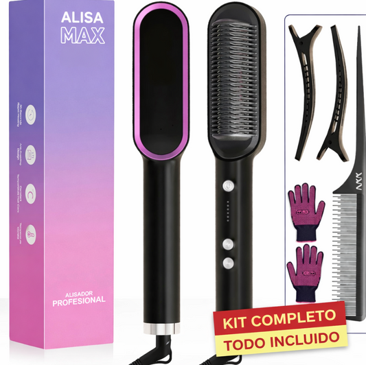 Cepillo Alisador Iónico - AlisaMAX™