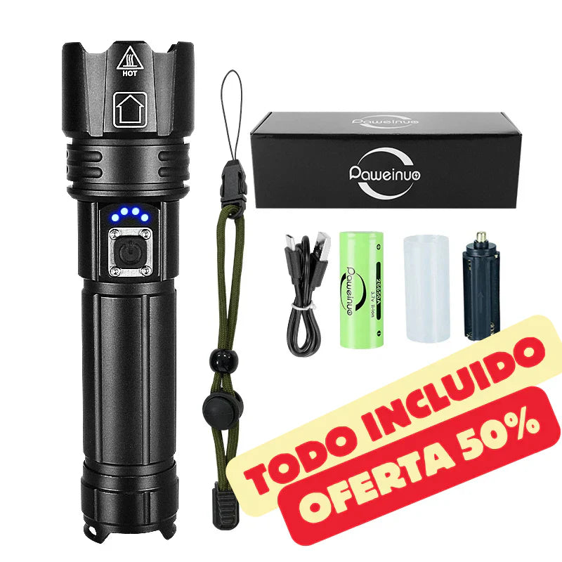 Kit Linterna Táctica - LaserTECH™